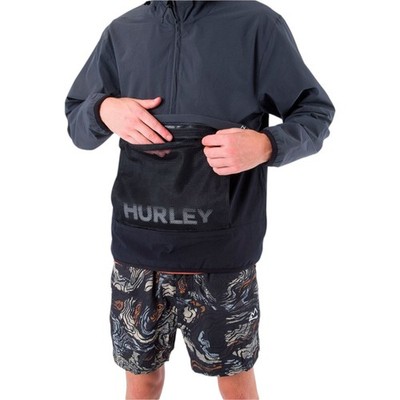 Hurley Phantom Anorak Rain Jacket Men's Size 2XL Water Resistant Packable NWT