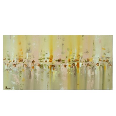 Einzigartiges GEMÄLDE I Handgemaltes Acrylkunst I 50x100 cm Malerei I Original