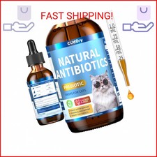 Natural Antibiotics for Cats, Cat Antibiotics Supplement for Allergy Itch Relief