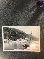 Tobacco Card, Senior Service, HOLIDAY HAUNTS BY THE SEA, 1937, Minehead, No 2