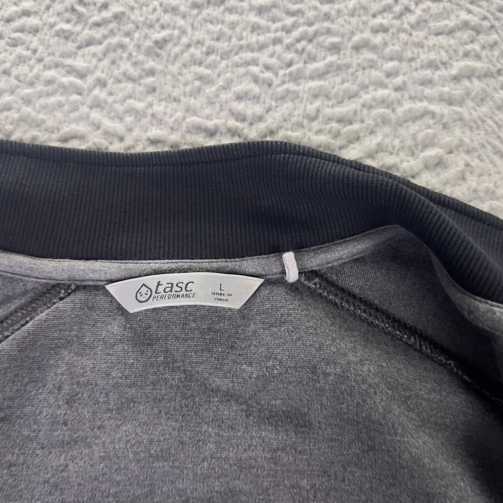 Tasc Performance Jacket Mens Large Gray Black Ful… - image 8