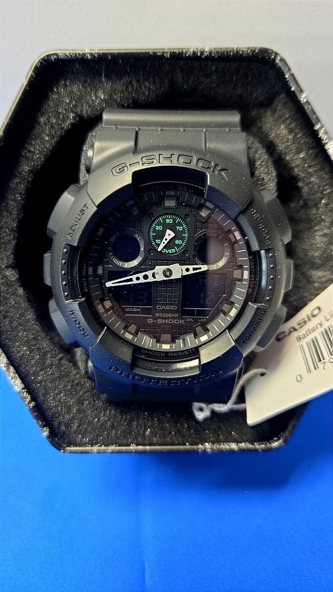 Casio G-SHOCK Men's Black Watch - GA-100-1A1DR for sale online | eBay