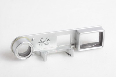Leica Leitz Summicron-M 50mm Metall Brille Chrom Sucher