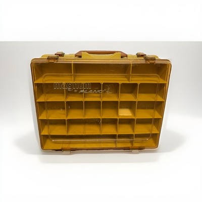 Vintage Magnum by Plano 1152 Double-Sided Tackle Box USA 15x12x5''