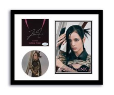Blackpink Jisoo Autographed Signed 11x14 Custom Framed CD Photo Born Pink ACOA