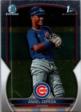 2023 Bowman Chrome #BCP-205 Angel Cepeda Prospects