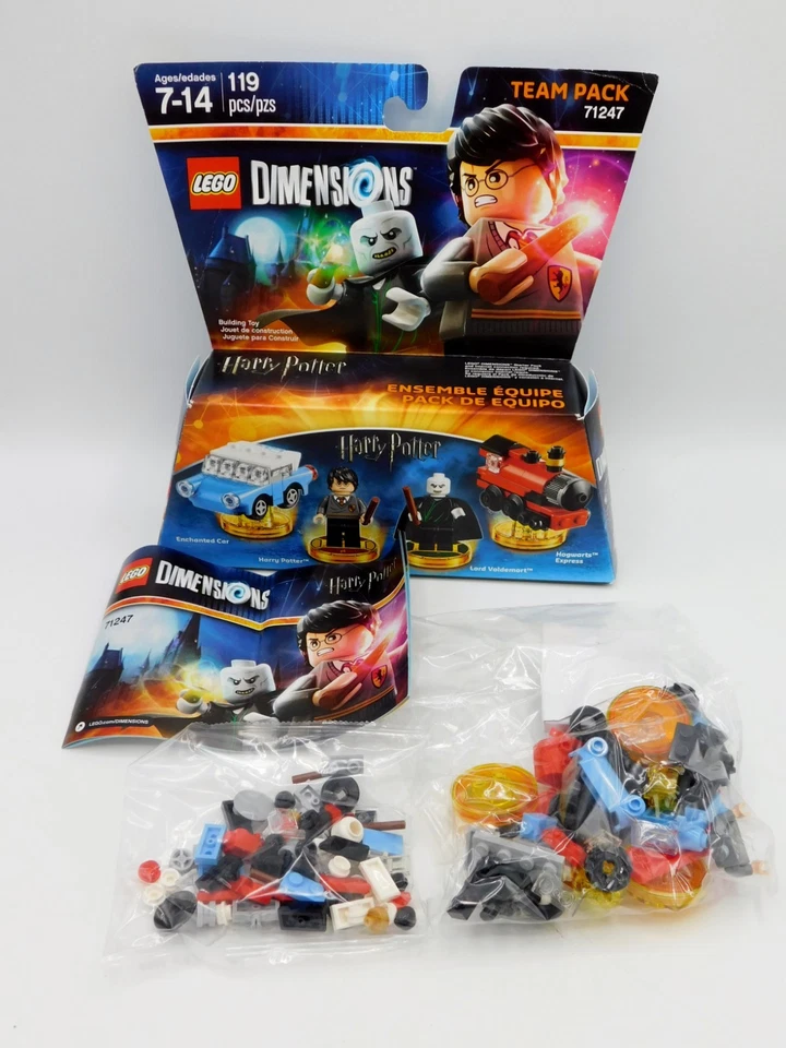 Lego Dimensions LOT OF 3 Team & Level Pack 71202, 71247, 71229 Simpsons, DC - Image 2 of 4