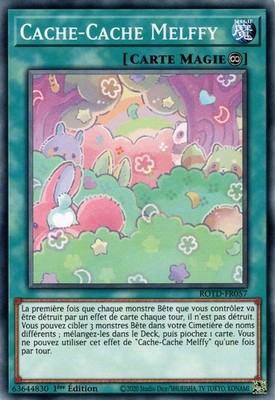 Yu-Gi-Oh! Melffy ROTD-FR057 Commune Cache auf Französisch