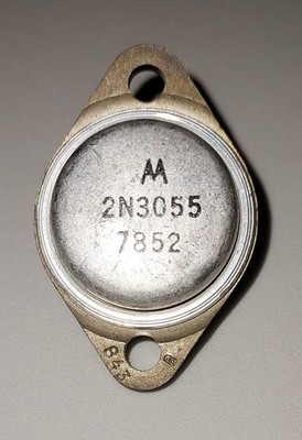 Motorola 2N 3055 7852  transistor New Old Stock