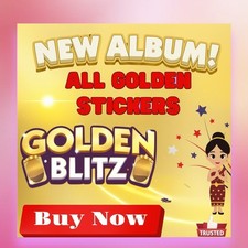 Monopoly Go STICKERS Golden Blitz Amortentia/Hermione's Arrival CHEAPST DELIVERY