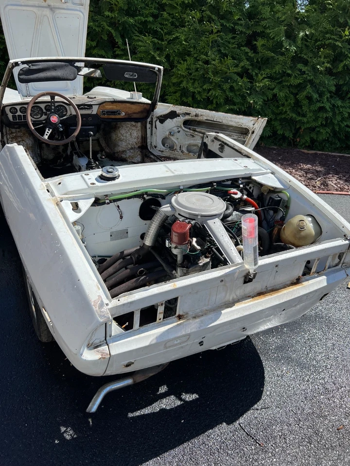 Fiat 850 Spider Bertone 1973 convertible manual clásico coche de coleccionista Foto 4 de 4