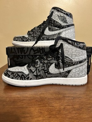 Size 10 Air Jordan 1 Retro High 'Rebellionaire' Mens 555088 036 OG