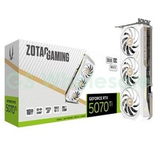 ZOTAC GAMING GeForce RTX 5070 Ti SOLID CORE OC White D7 16GB GPU