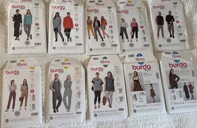 Choice Burda Misc  Adult Pattern Collection UNUSED