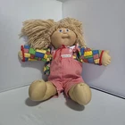 Vintage 1984- Cabbage Patch Kids Dolls w Clothes Blonde Hair blue eyes