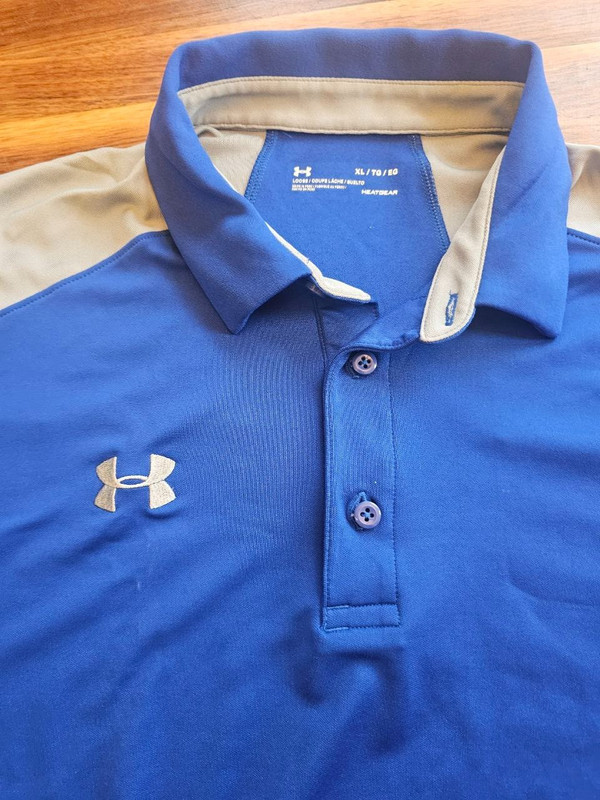 Under Armour Polo XL Blue