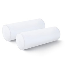 Bolster Pillow Insert, Set of 2, 9"x26" for Cover Size 8"x24" Water Resista...