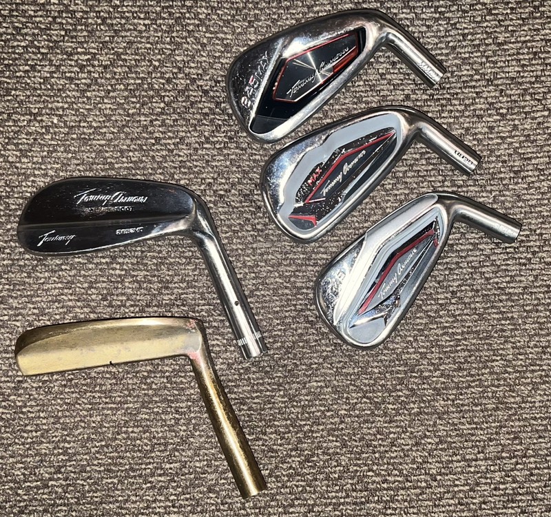 Tommy Armour Lot of Irons & Putter