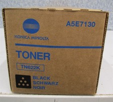 KONICA MINOLTA GENUINE TN622K Black Toner NEW