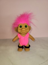 Vintage 1991 Exercise/aerobics Troll Doll. 5 Inch