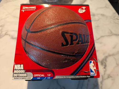 Nba Packaging Spalding NBA Zi/O Composite Leather Official Full-Size Basketball in ...