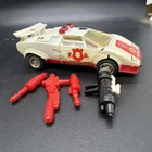 Takara Transformers Autobot Fire Chief Transforming Action Figure White Red