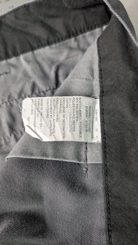 Dickies Men's Grey Straight-Leg Trousers 36 Waist, photo 4 of 5