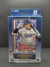 2025 TOPPS SERIES 2 BASEBALL HANGER BOX Brand New Sealed 59 Cards per box