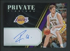 2024 PAU GASOL AUTO PANINI PRIVATE SIGNINGS AUTOGRAPHS
