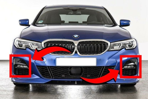 BMW NEW GENUINE 3 SERIES G20 G21 FRONT FOG LIGHT UPPER TRIM WITH PDC ...