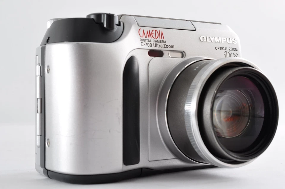 Olympus Camedia C-700 Silver 2.1MP (Japanese Only) [Exc+5] Japan / 1563A#2 - Image 3 of 4