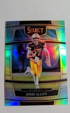 2022 Panini Select Draft Picks - Concourse Josh Allen #100 Silver Prizm