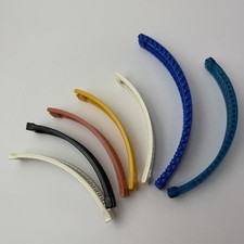 Banana Hair Clips Goody 1980s Ponytail Clincher Combs Lot Of 7 Vintage USA