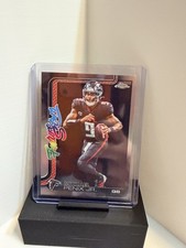 2025 Topps Chrome Football #FS-19 Michael Penix FUTURE STARS REFRACTOR - Falcons