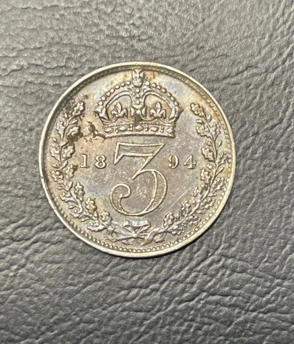 1894 Victoria Threepence — photo from the most recent tracked eBay sale