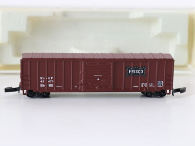 Frisco SLSF 42473 Single Door Rib Side Boxcar Micro Trains Z 14206