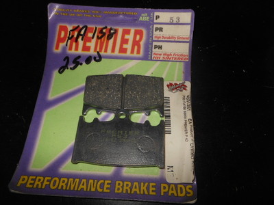 ファストマニュアルA NOS Premier Front Brake Pads ZX600 ZX-7 ZX-11 ZR1100 P53 | eBay