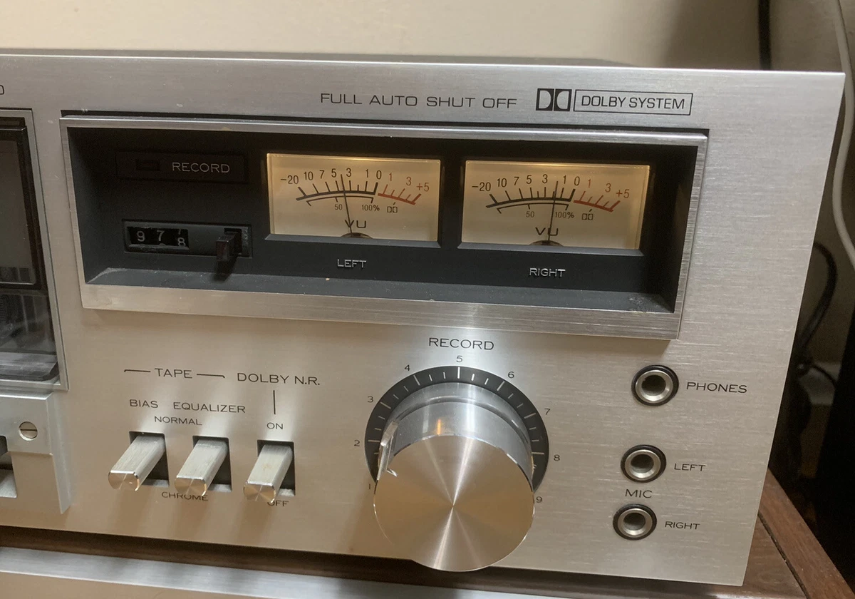 Vintage Kenwood KX-550 Stereo Cassette Deck Silver Face | eBay