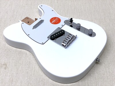 NOS Fender Squier FULL THICKNESS Tele Alder Body Arctic White