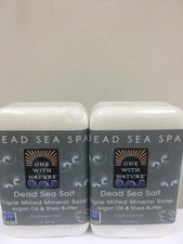DEAD SEA SPA TRIPLE MILLED MINERAL SOAP ARGAN OIL and SHEA BUTTER FRAGRANCE FR
