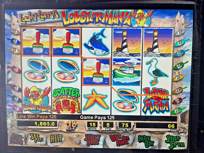 IGT I-game Lucky Larry's Lobstermania Software