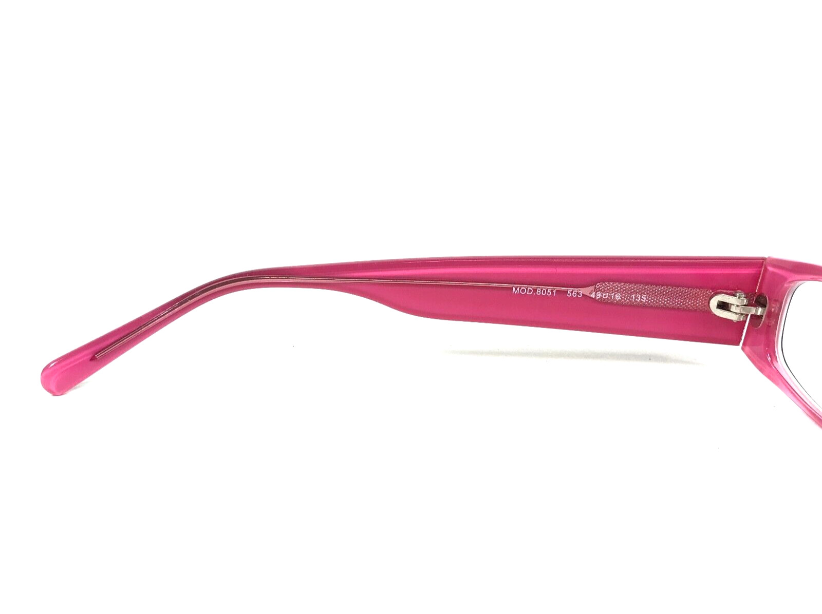 Versus by Versace Petite Eyeglasses Frames MOD.8051 563 Burgundy Pink 49-16-135 thumbnail 9