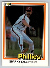 1981 Donruss - #284 Sparky Lyle