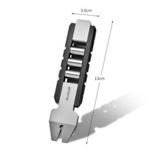 Titan Alloy Pocket Pry Bar Crowbar Portable Outdoor EDC Multi Tools