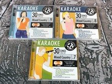 6 Country Music Karaoke CD G CD's All Star Karaoke Mixed Country 2 Sealed 