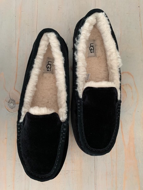 ugg ansley crushed velvet moccasin slipper