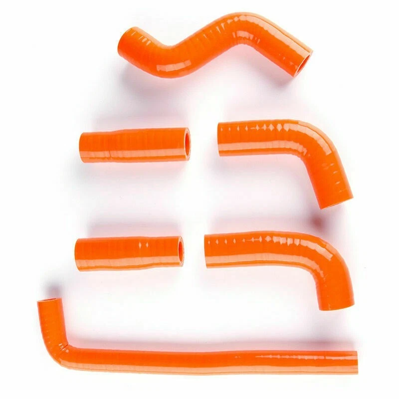 For 2002-2006 KTM 400/525EXC 2002 2003 2004 2005 Silicone Orange Radiator Hose - Изображение 4 из 4