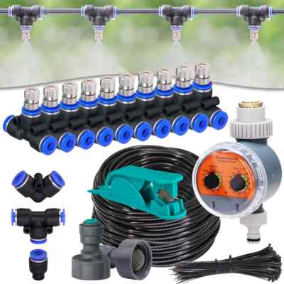 LOT Low-pressure Misting Nozzles Cooling System Atomization Sprayer Irrigation