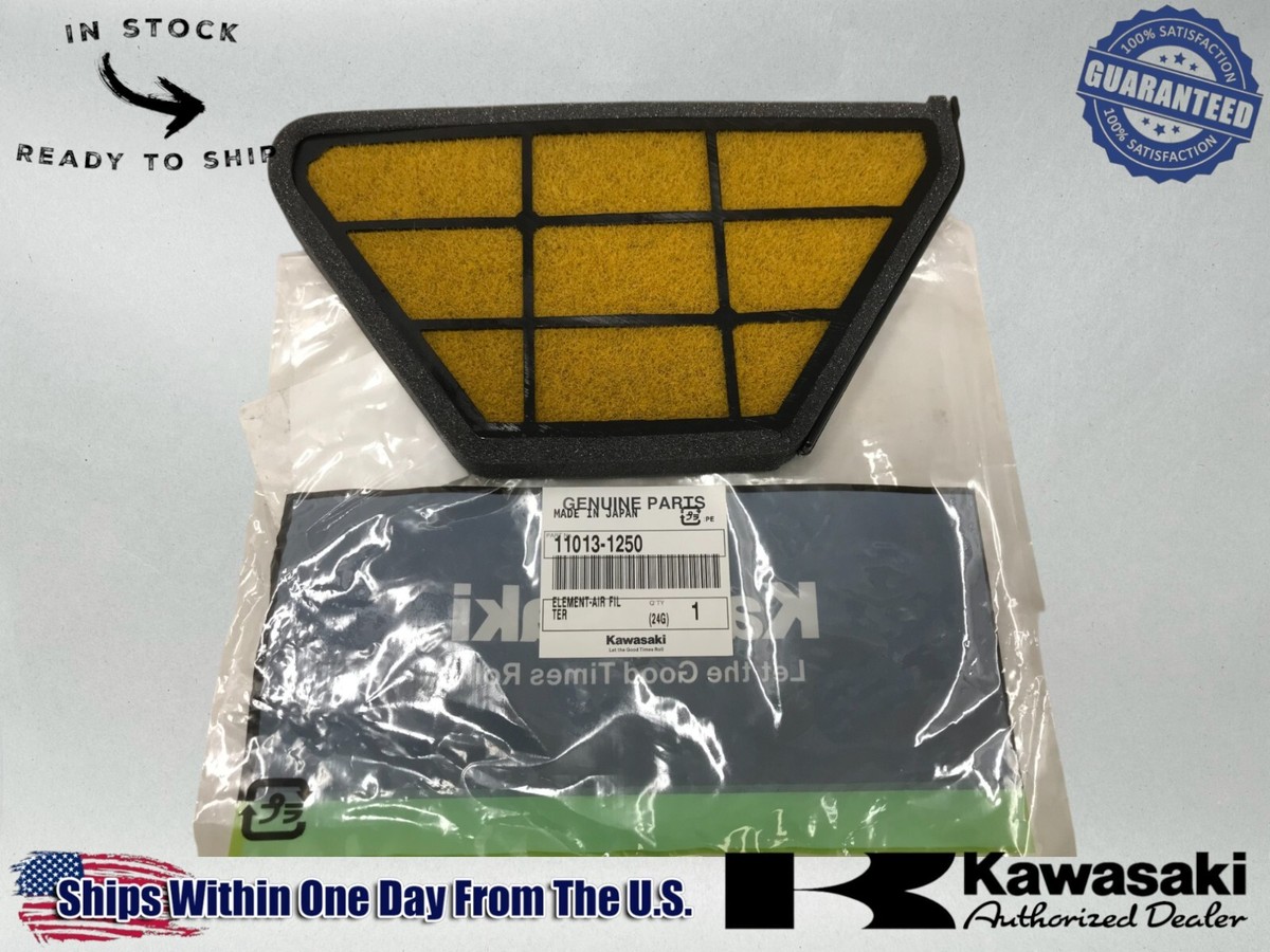 Genuine Kawasaki OEM Kawasaki Air Filter 11013-1250 1996-2009