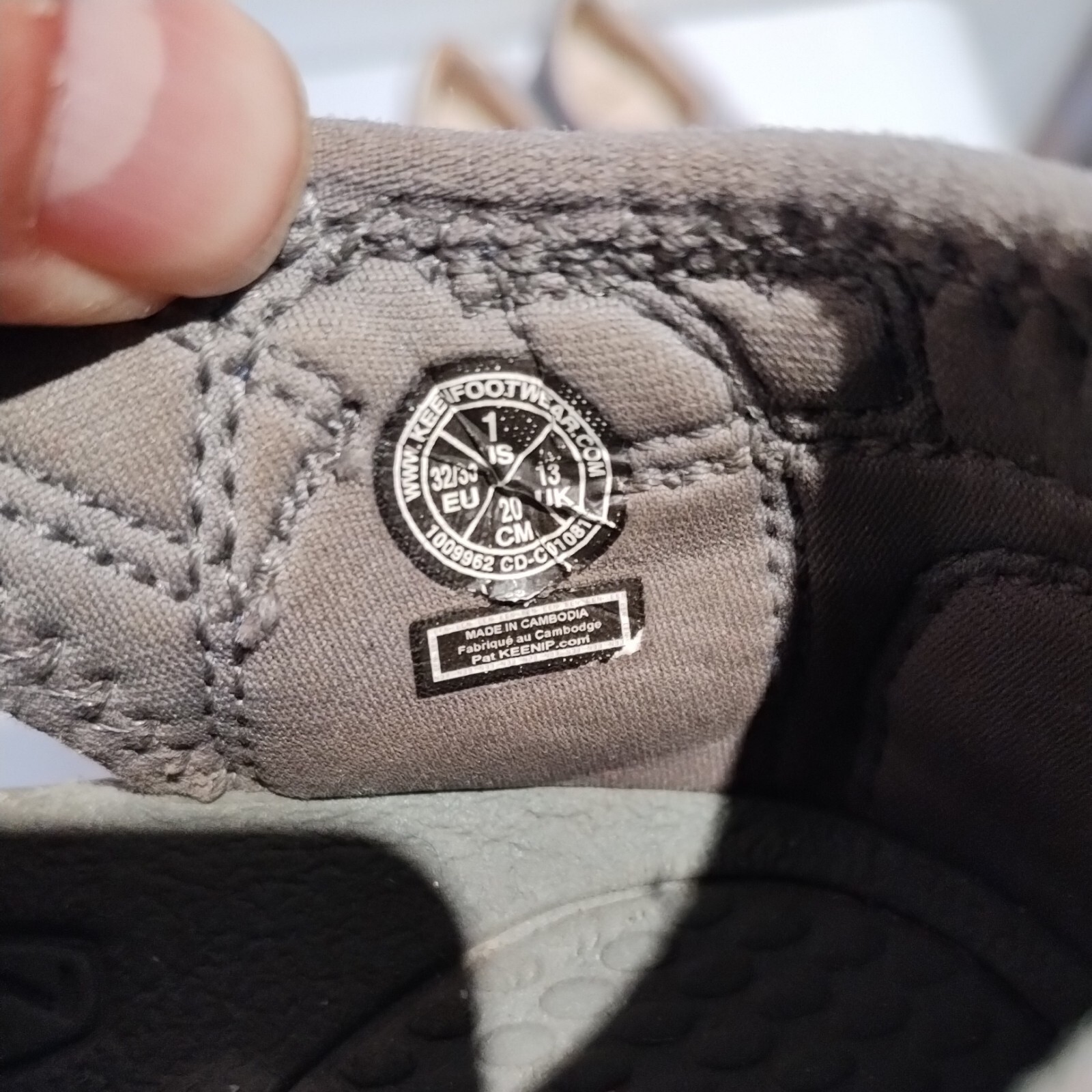 Scarpe sandali blu Keen Newport H2 giovani sport escursionismo acqua taglia UK C13